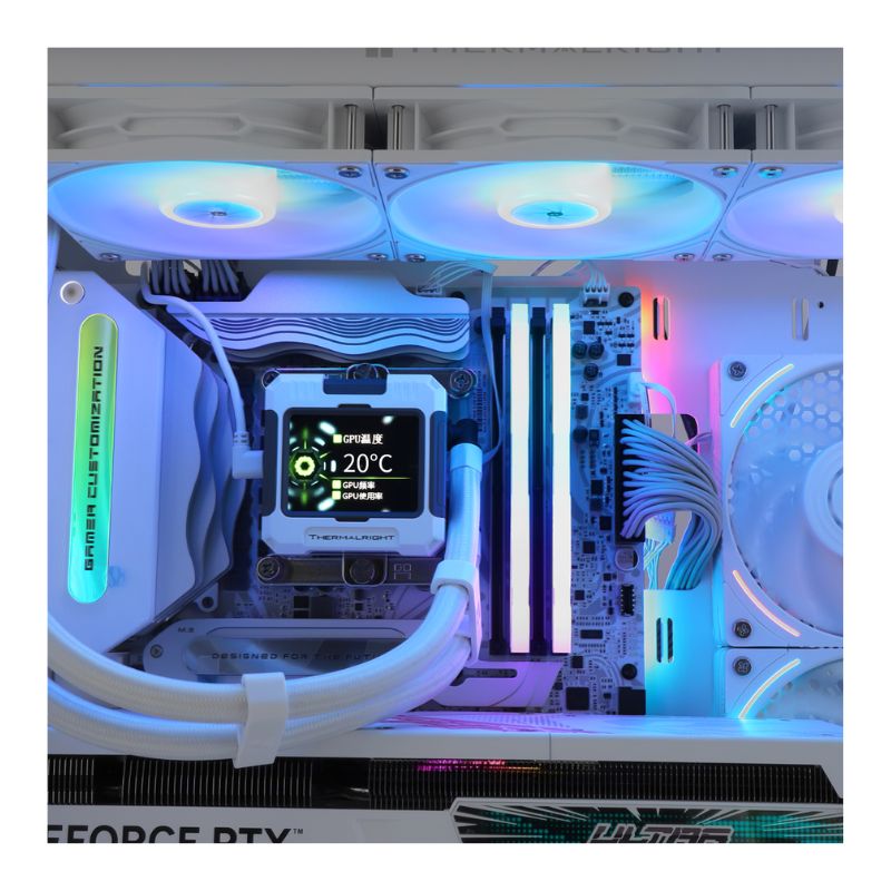 Thermalright Frozen Warframe 360 SE ARGB Liquid Cooler – White