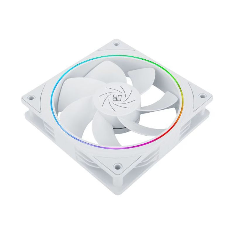 مروحة صندوق الحاسوب Thermalright TL-S12RW ARGB - أبيض