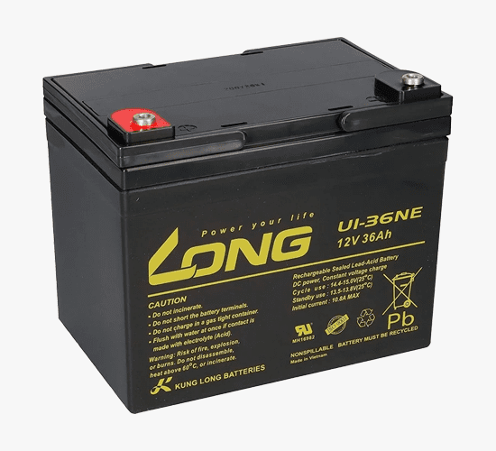 Long Battery 12V-36Ah,Lead Acid Rechargeable| U1-36NE