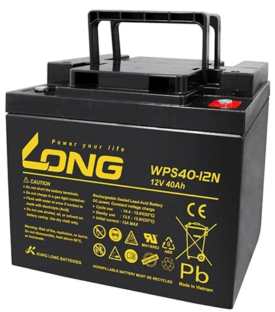 Long Battery 12V-40Ah ,Lead Acid Rechargeable | Wps40-12N