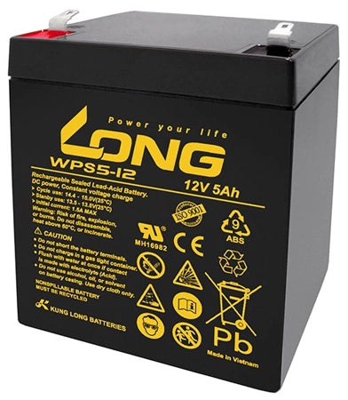 Long Battery 12V-5Ah ,Lead Acid Rechargeable |WPS5-12