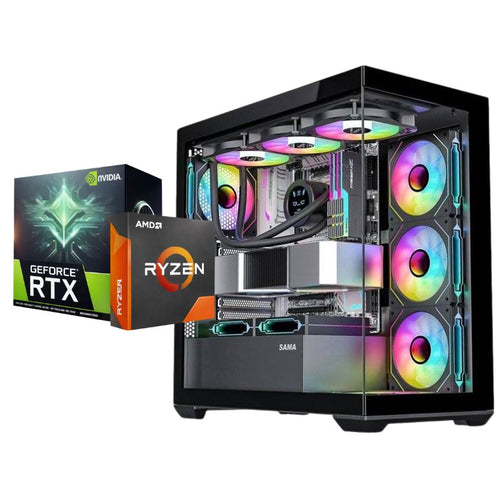 Antimatter X Gaming PC - Intel Core i5-14400F, Palit RTX 5060 Ti Infinity 3 OC 16GB, ANACOMDA 32GB DDR5-6000 Black (2x16GB), AGI AI828 1TB NVMe Gen4