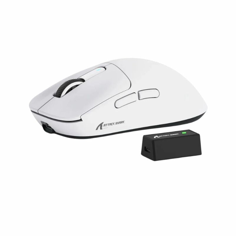 Attack Shark X3 Pro 26000 DPI RGB Wireless Gaming Mouse – White