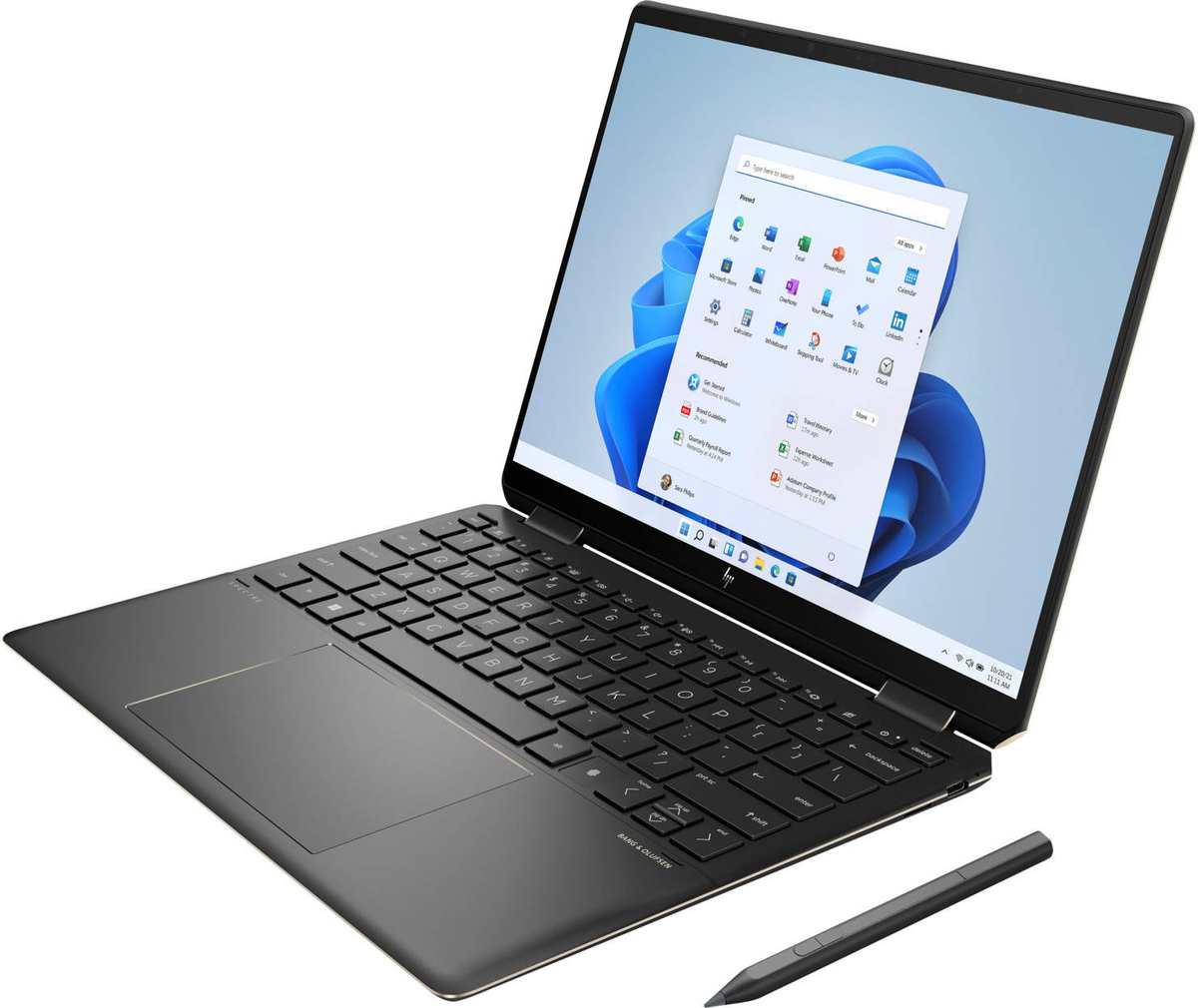 HP Spectre x360 16-f2013dx – i7-13700H, 16GB RAM, 512GB SSD, 16-Inch 3K+ Touchscreen, Iris Xe, Backlit Keyboard, Pen, Win 11, Black