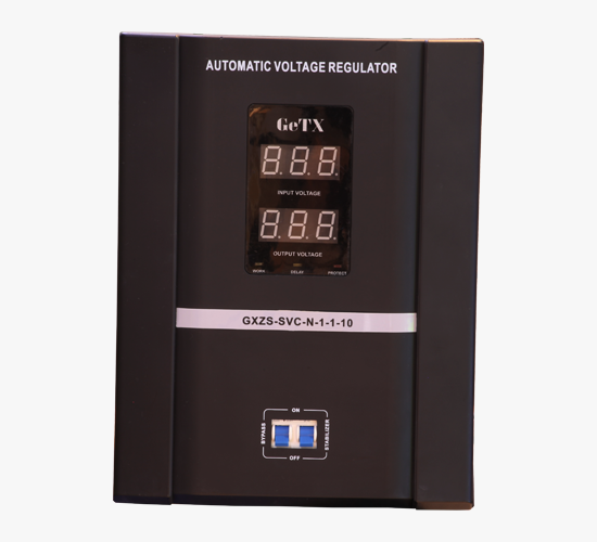 GeTX 10000VA Voltage Stabilizer Regulator 220 Voltage-110 Voltage -1Phase LED Disply