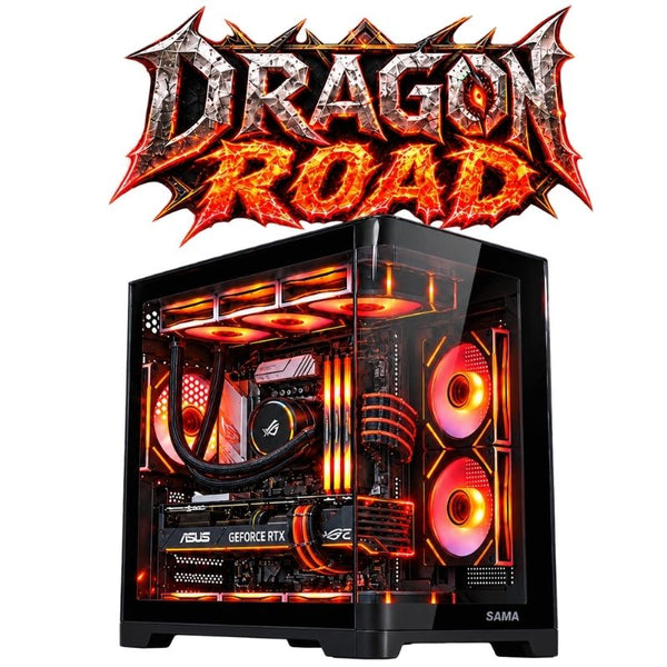 Dragon Road Gaming PC – Core i5-14600K & RTX 5070 12GB, 32GB DDR5, 1TB NVMe