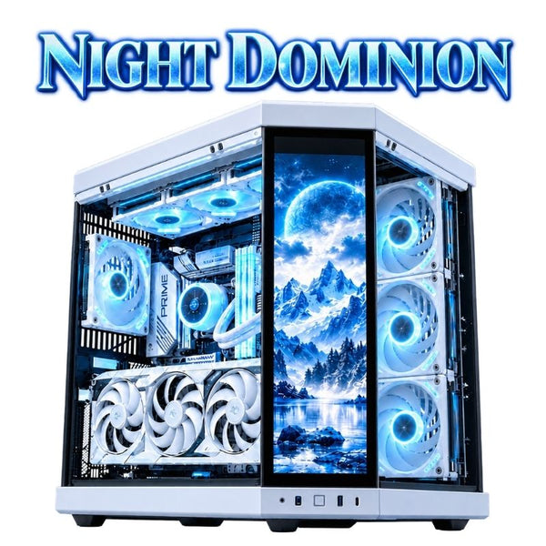 Night Dominion Gaming PC – Ryzen 9 9950X3D & RTX 5080 16GB, 32GB DDR5, 1TB NVMe