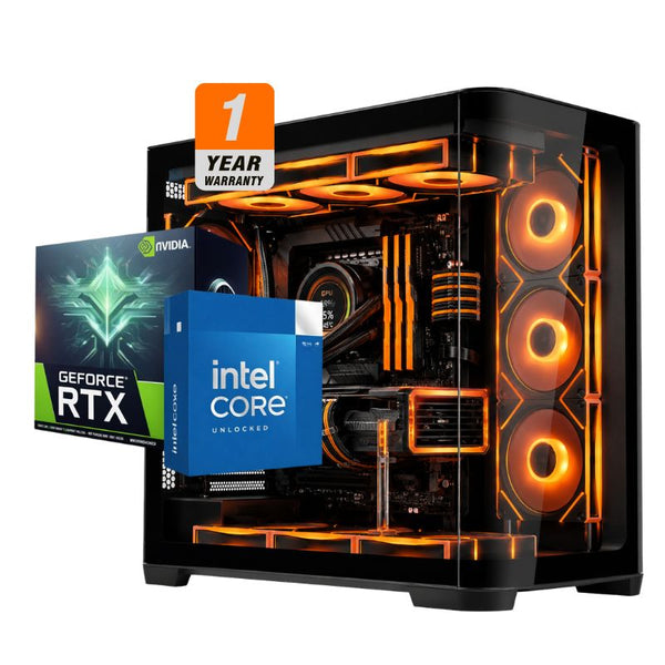 Neon Ronin Gaming PC – Intel Core Ultra 5 225F, Palit RTX 5060 Ti Infinity 3 OC 16GB, 32GB DDR5, 1TB NVMe Gen4 - Black