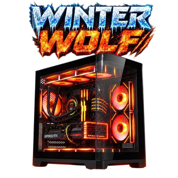 Winter Wolf Gaming PC – Ryzen 5 7600X & RTX 5060 Ti 16GB, 32GB DDR5, 1TB NVMe