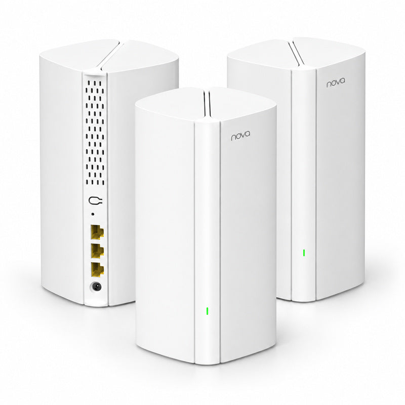 Tenda EX12 (3-Pack) AX3000 Whole Home Mesh Wi-Fi 6 System - White