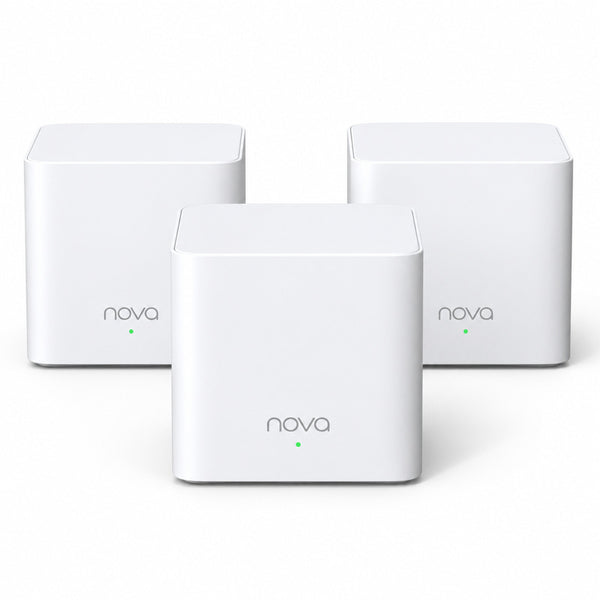 Tenda EX3 (3-Pack) Whole Home Mesh Wi-Fi 6 System - White