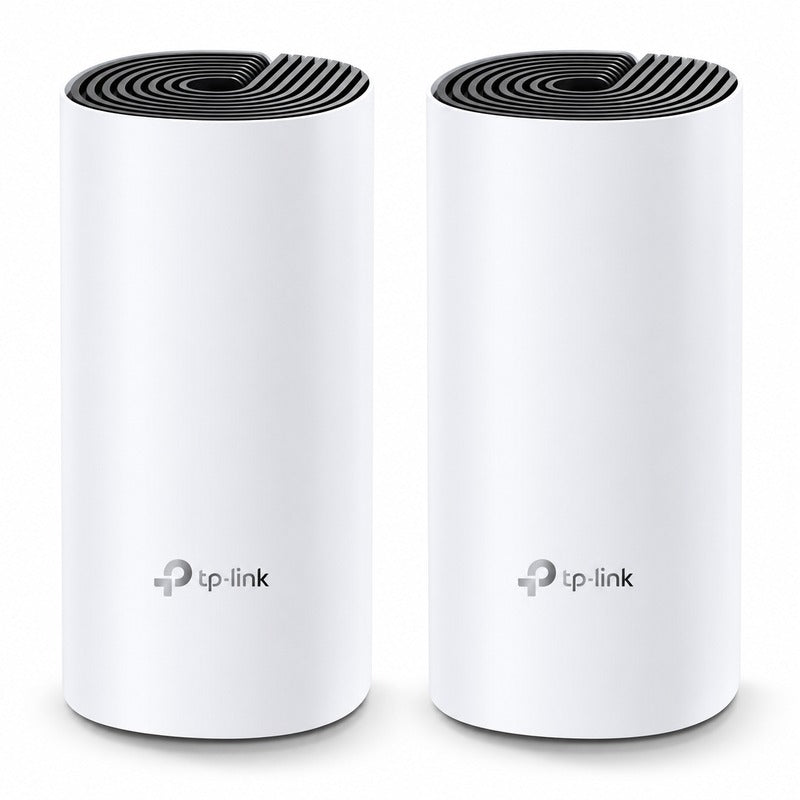 TP-Link Deco M4 (2-Pack) AC1200 Whole Home Mesh Wi-Fi System - White