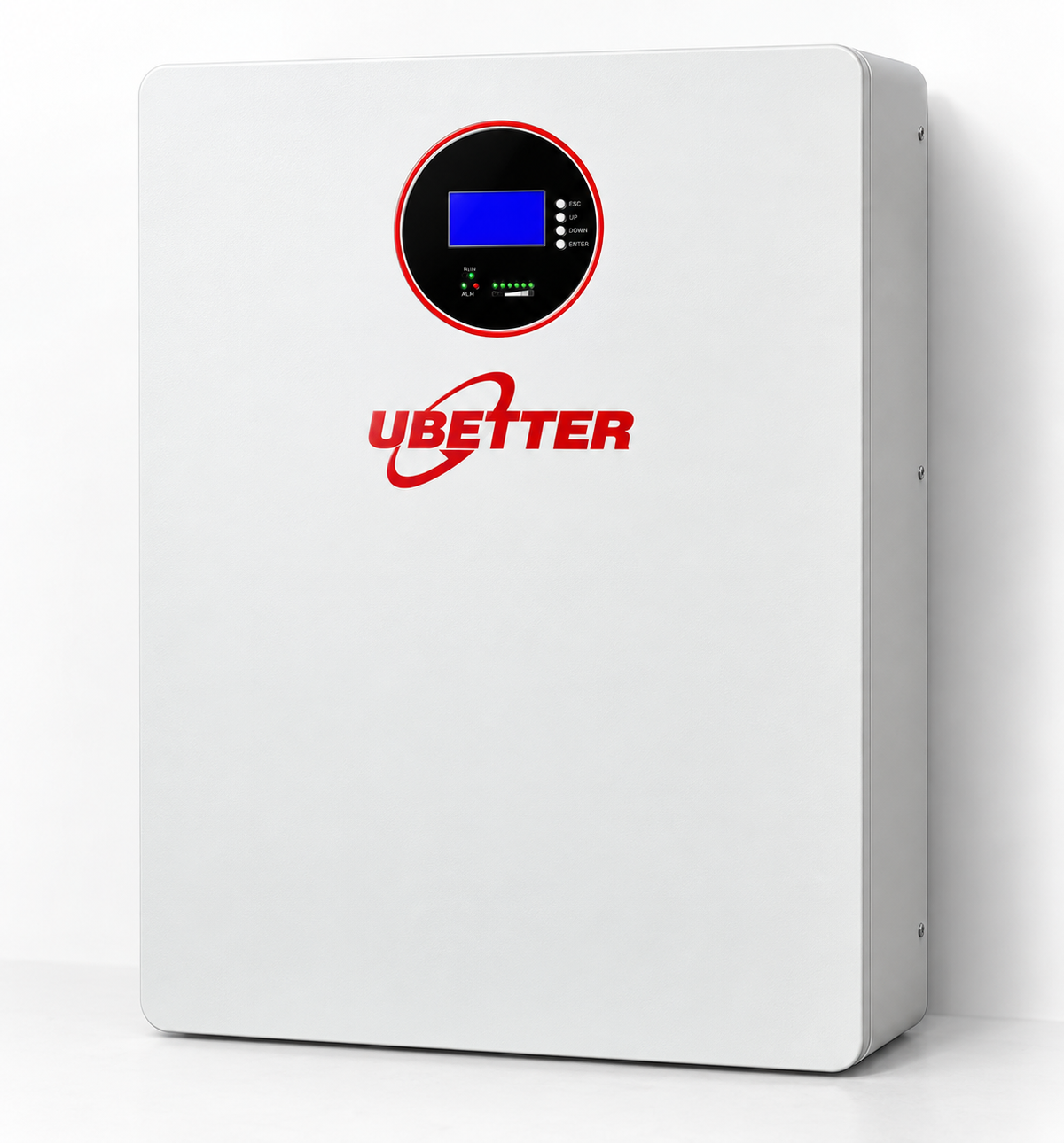 Photorealistic Ubetter 10kWh 51.2V 200Ah LiFePO4 lithium battery