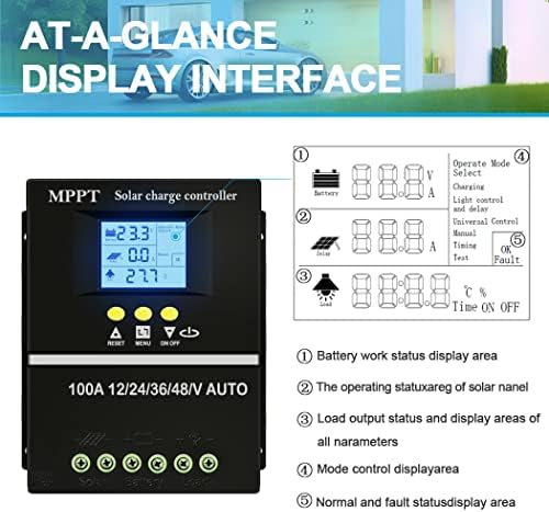 SOGTICPS SY10048 solar charge controller specifications