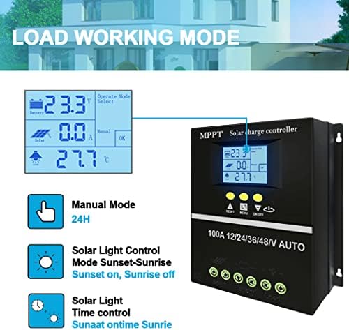 SOGTICPS SY10048 solar charge controller connections