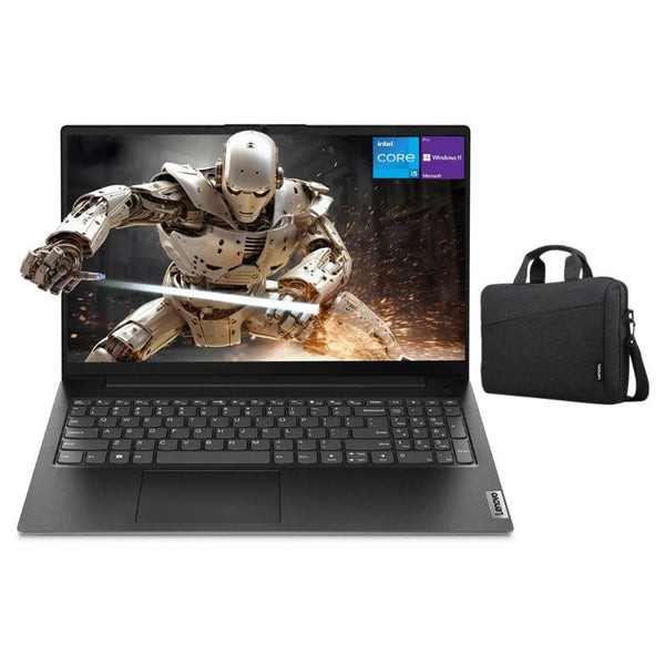 Lenovo V15 Gen 5 - Intel Core™ i5-13420H 8GB DDR5 RAM, 512GB SSD M.2, 15.6 Inch FHD, Integrated Intel UHD Graphics & Laptop Bag - Business Black
